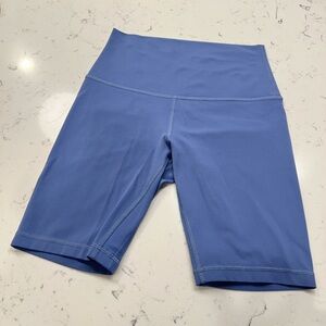 lululemon athletica Blue Bike Shorts